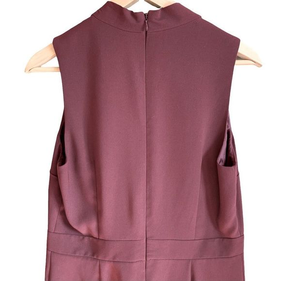 Topshop Front Tie Plunge Romper - Picture 6 of 8